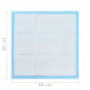 Pet Training Pads 100 pcs 23.6"x23.6" Non Woven Fabric