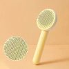 1pc Pet Grooming Brush Hair Removal Comb With Stainless Steel Teeth; Dematting Brush For Dogs & Cats