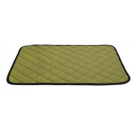 Pet Diaper Pad Reusable Washable Absorbent Non-Slip Waterproof Diaper Diaper Non-Wet; Dog Diaper Pad (Color: Yellow-green, size: XL)